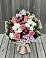 Букет цветов из: Альстромерии, Гвоздики, Розы и Хризантемы в Краснокумском