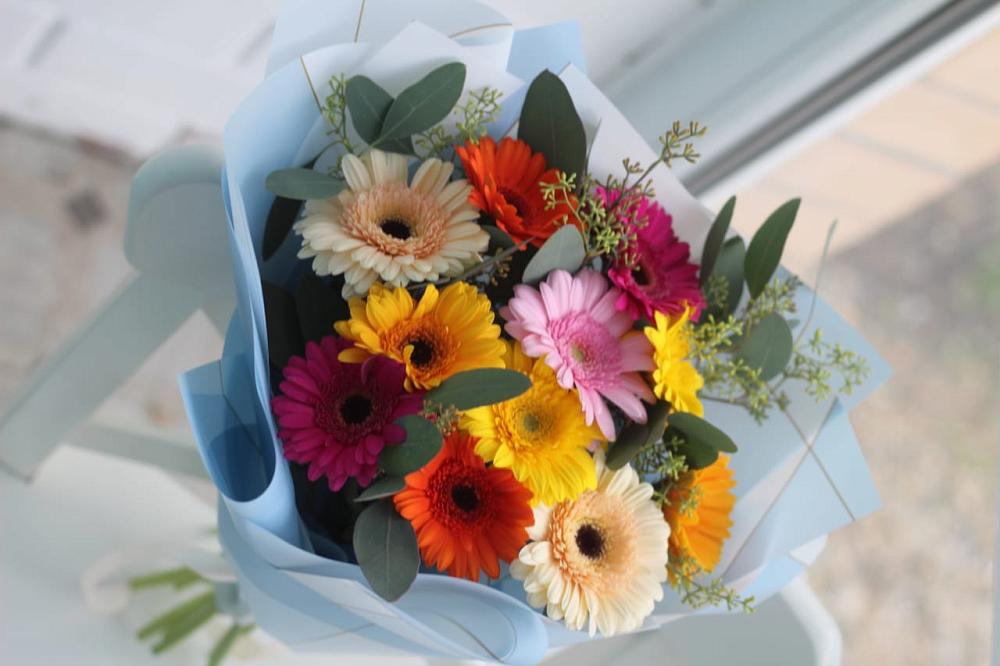 Букет цветов из: Герберы в Краснокумском