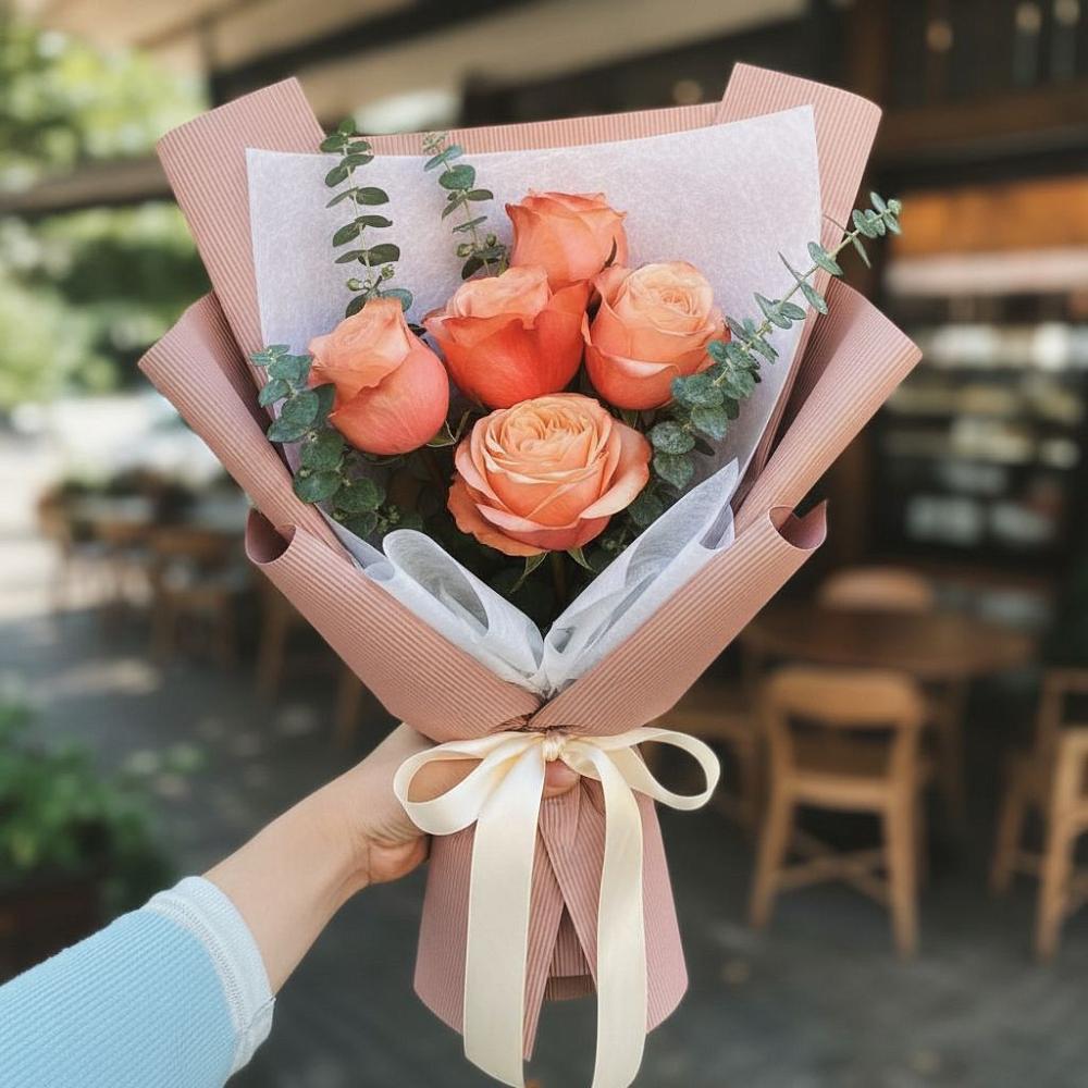 Букет цветов из: Розы в Краснокумском