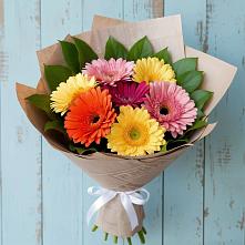 Букет цветов из:  Герберы #REPLACE_PRED# Краснокумском