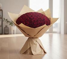 Букет 101 Красная роза в Краснокумском