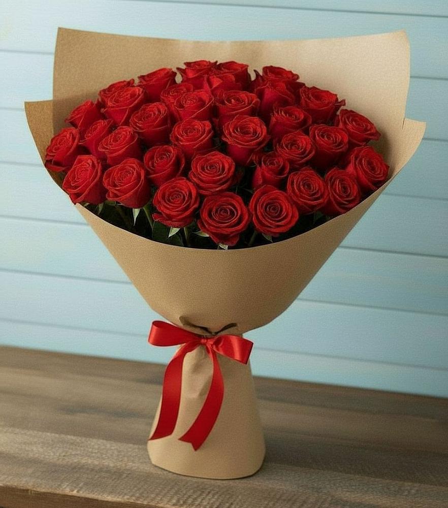Букет Красные розы Милано в Краснокумском