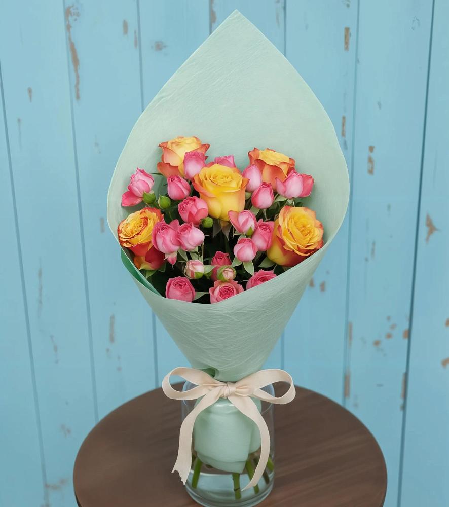 Букет цветов из: Розы в Краснокумском