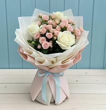 Букет цветов из:  Розы в Краснокумском