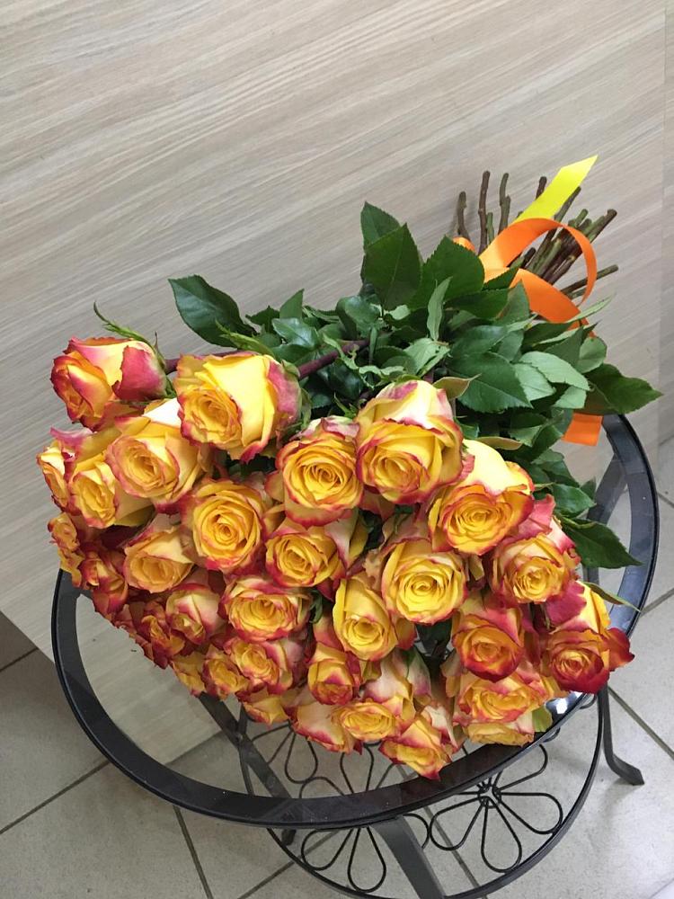 Букет Желтые розы в Краснокумском