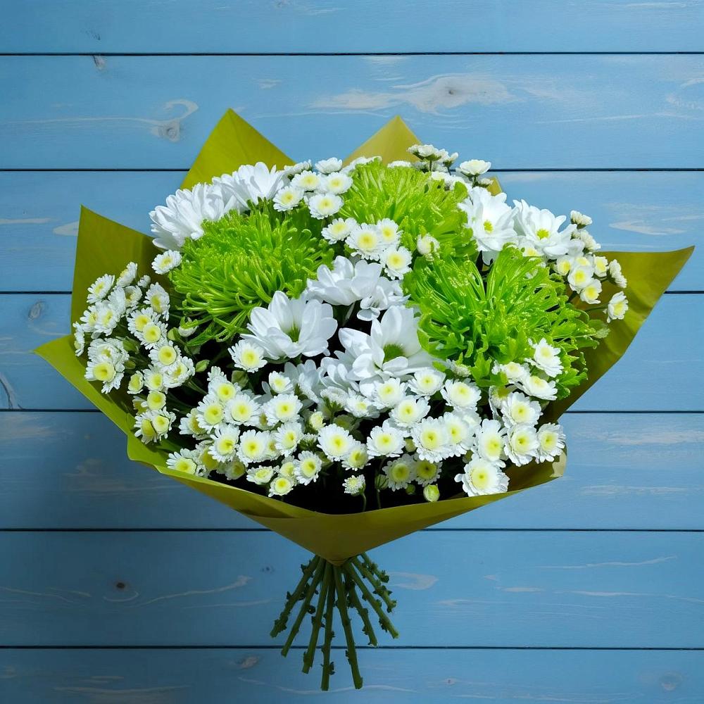 Букет цветов из: Хризантемы в Краснокумском