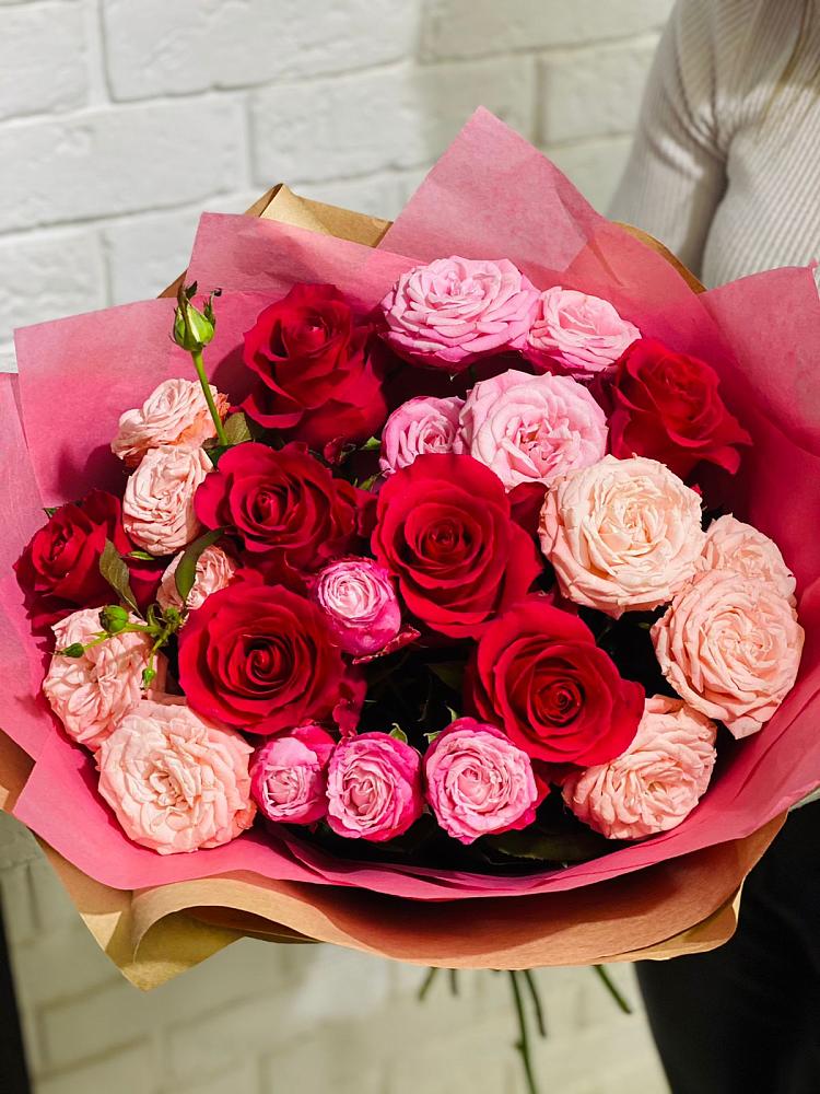 Букет цветов из: Розы в Краснокумском