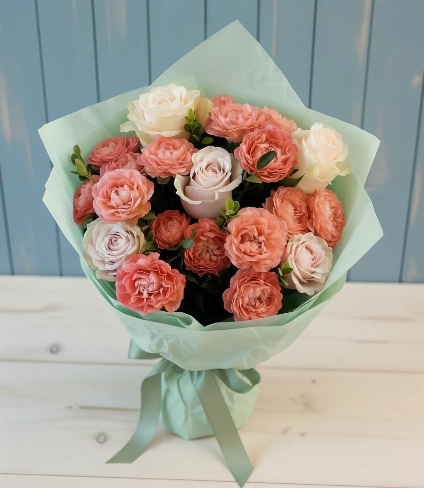Букет цветов из: Розы в Краснокумском