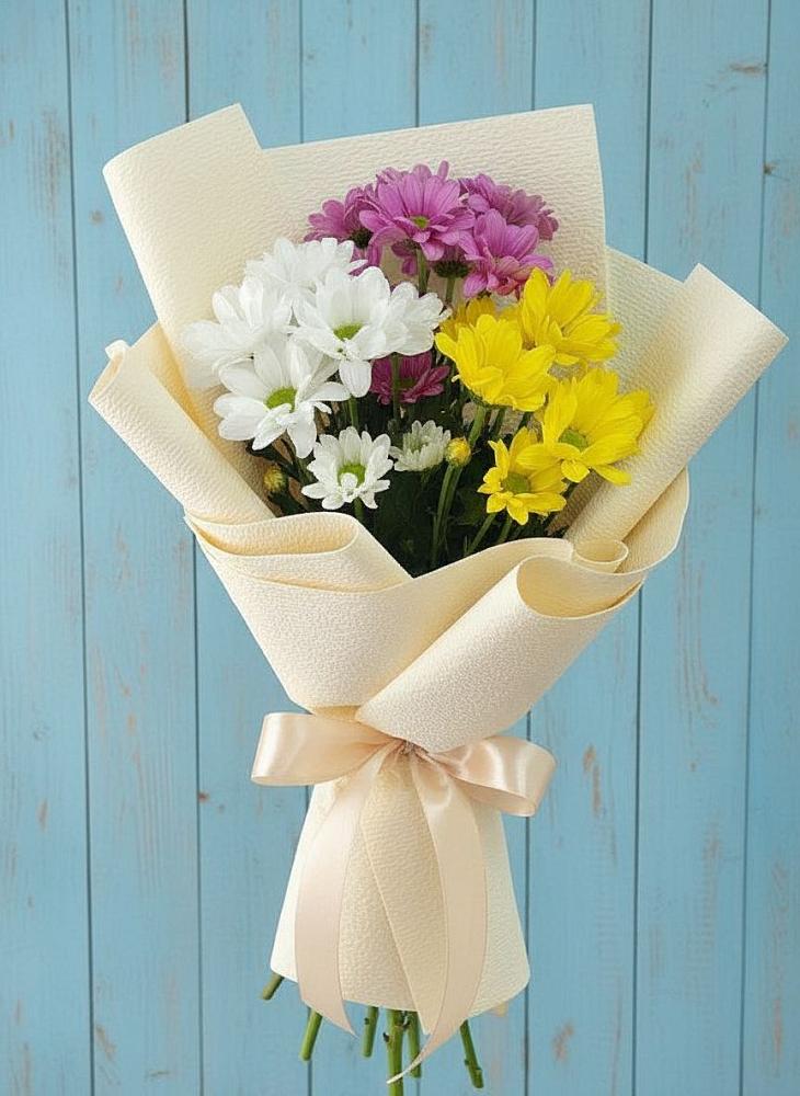 Букет цветов из: Хризантемы в Краснокумском