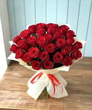 Букет 29 Красных роз в Краснокумском
