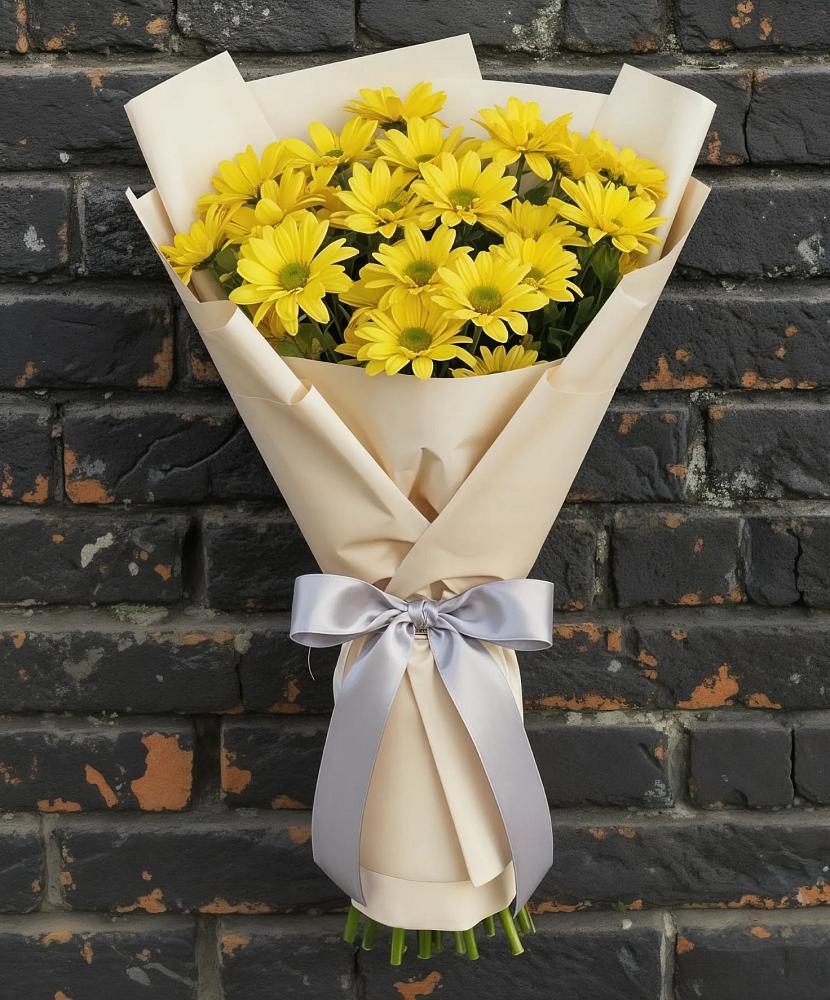 Букет цветов из: Хризантемы в Краснокумском