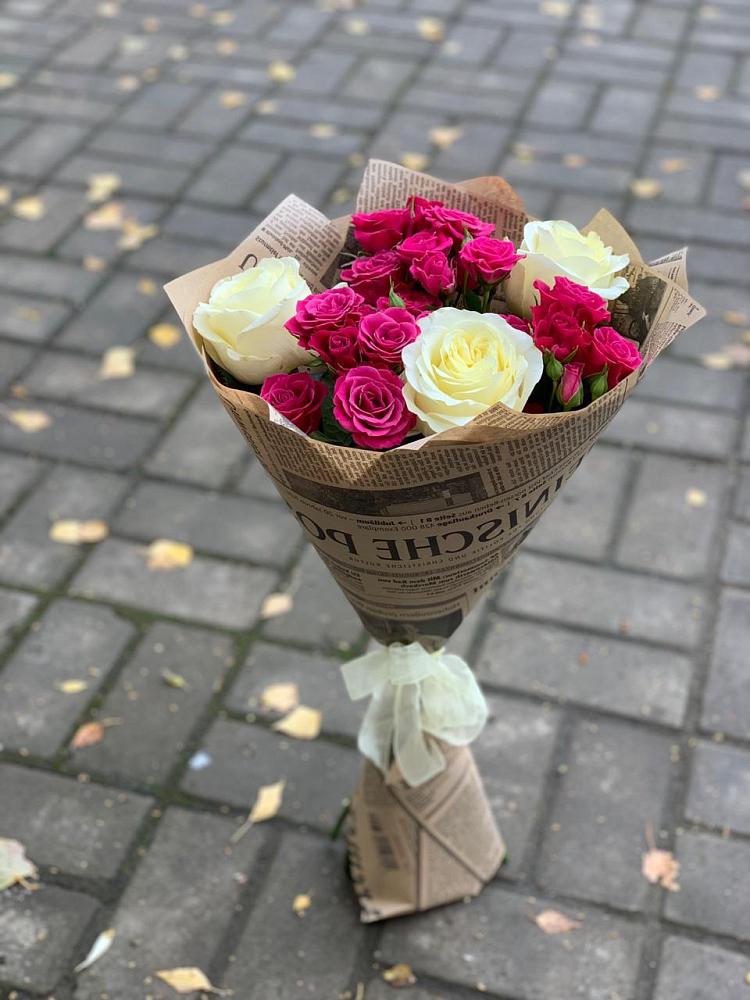 Букет цветов из: Розы в Краснокумском