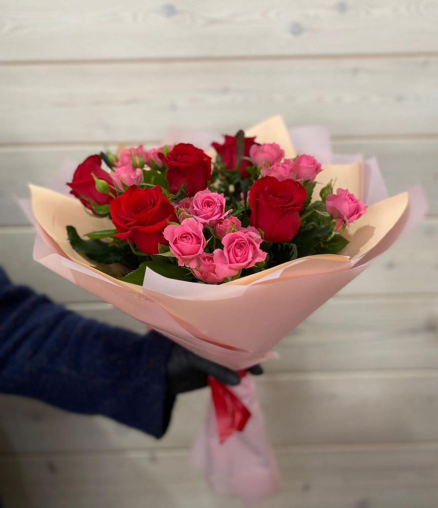 Букет цветов из: Розы в Краснокумском