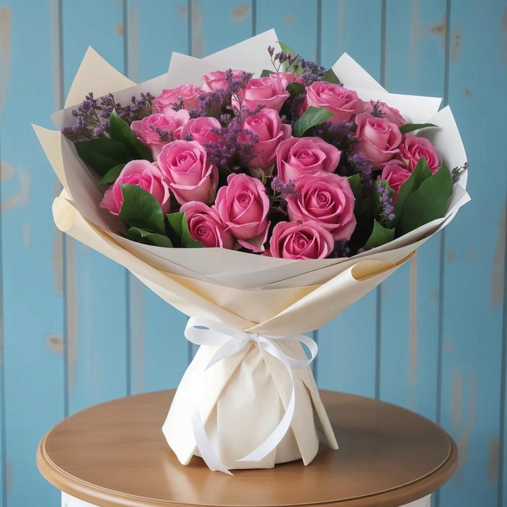 Букет цветов из: Розы в Краснокумском